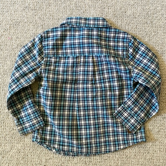 Tea Collection plaid button shirt - Picture 3 of 3